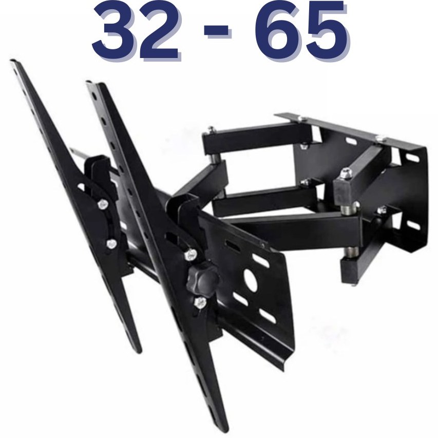 2Cz5ml4dilrMqKdX پایه دیواری تلویزیون دو بازو مناسب ۳۲ تا ۶۵ اینچ - Image 1