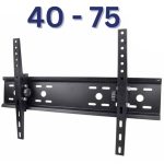 پایه دیواری تلویزیون مدل براکت متحرک بزرگ مناسب 40 تا 75 اینچ